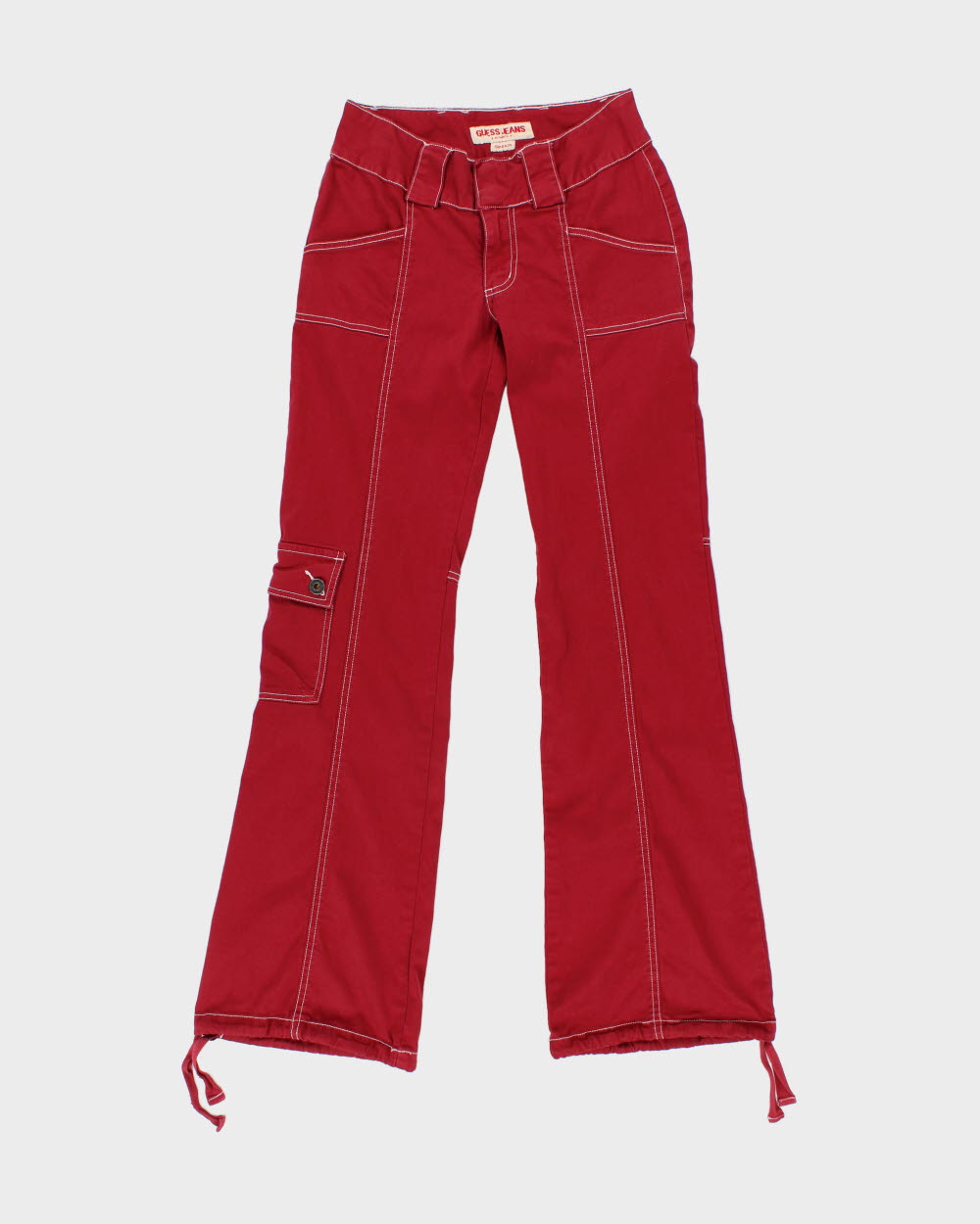 Vintage Y2K 2000s Guess Jeans Adjustable Cargo trousers - W26 L30