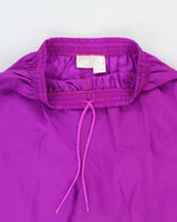 Vintage 1992 Nike Women's Relaxed Fit Elastic Cuff Shell Tracksuit Bottoms - M