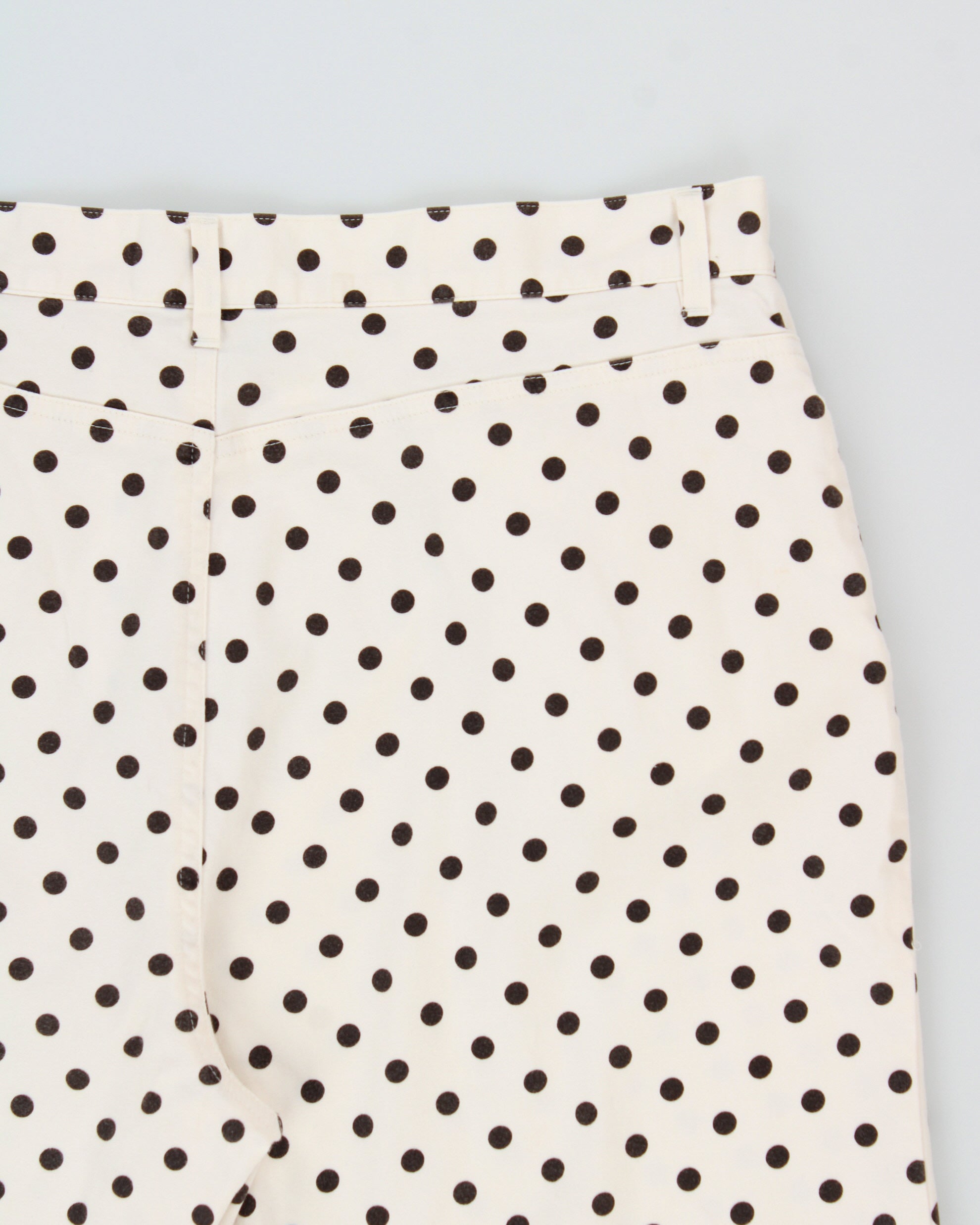 Vintage Y2K 2000s Lauren Ralph Lauren Polka Dot Cropped Trousers