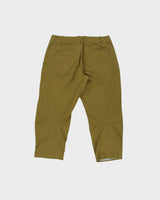 Vintage Arc'teryx Women's Khaki Low-Rise Canvas 3M Turn-Up Trim Fit Cropped Hiking Trousers - W30 L22