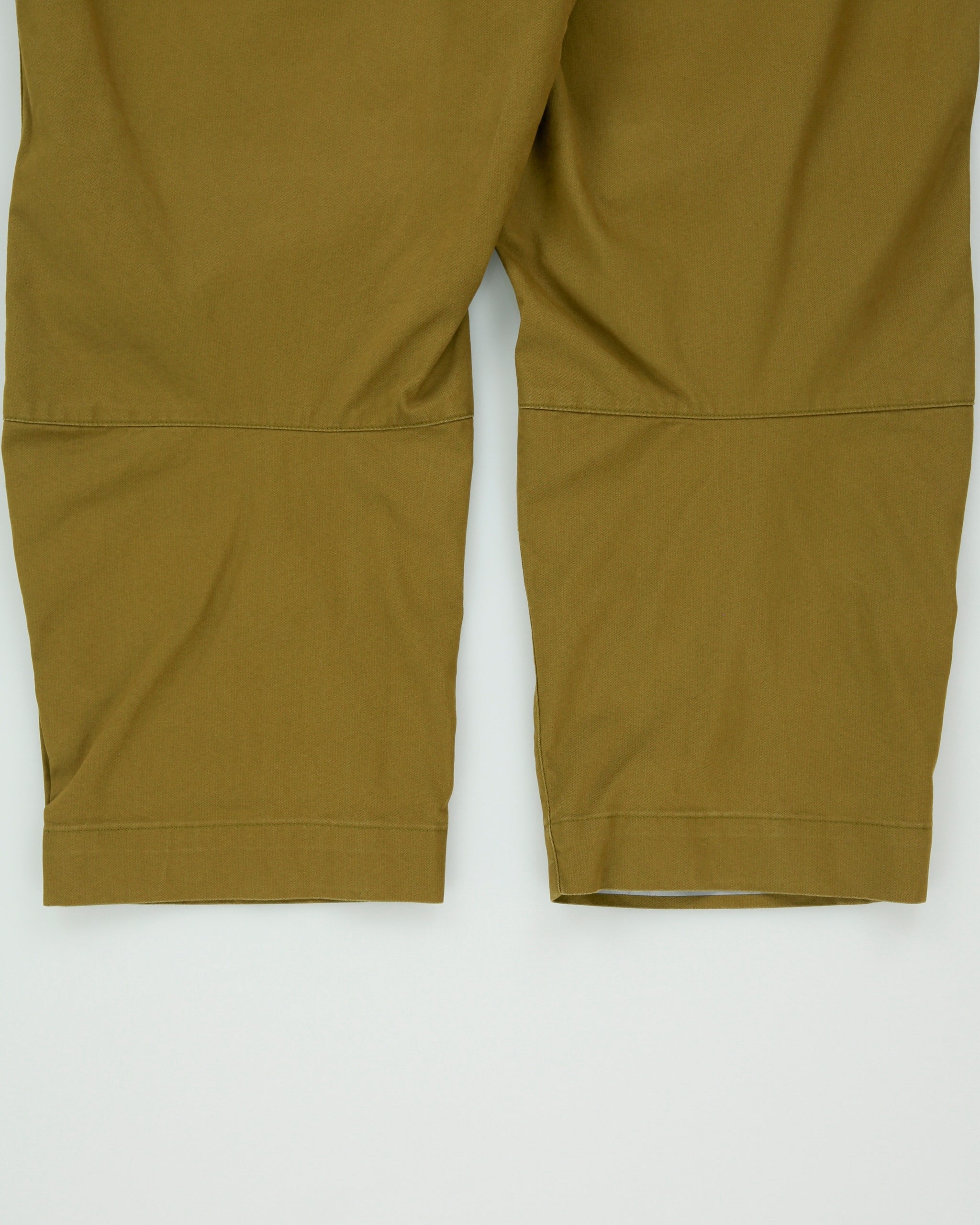 Vintage Arc'teryx Women's Khaki Low-Rise Canvas 3M Turn-Up Trim Fit Cropped Hiking Trousers - W30 L22