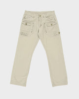 Vintage 2000s Benetton Multi Pocket Cargo Trousers - W31 L29