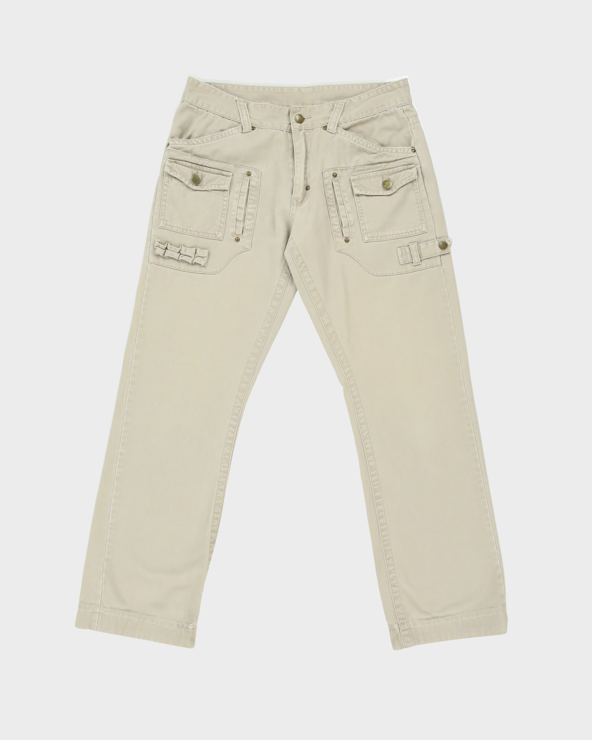 Vintage 2000s Benetton Multi Pocket Cargo Trousers - W31 L29