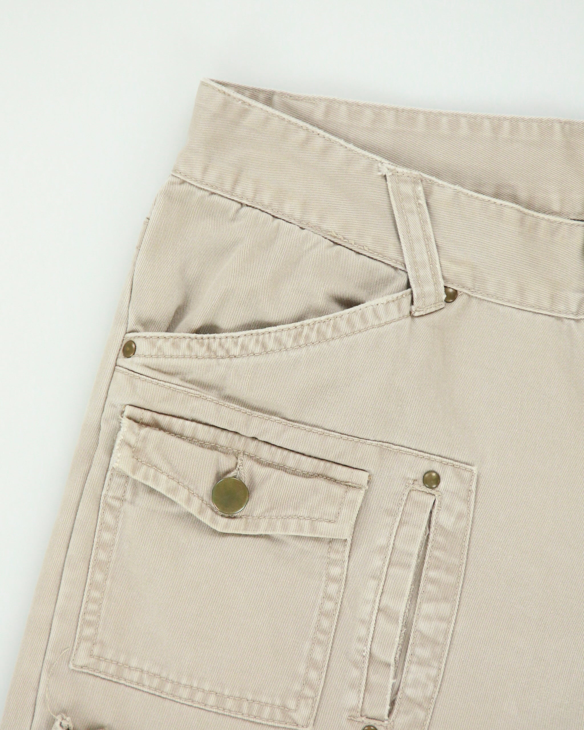 Vintage 2000s Benetton Multi Pocket Cargo Trousers - W31 L29