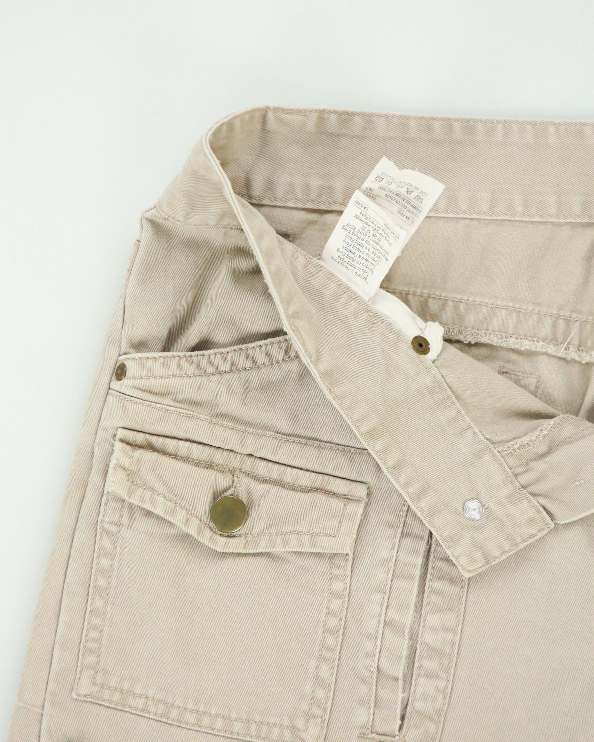 Vintage 2000s Benetton Multi Pocket Cargo Trousers - W31 L29