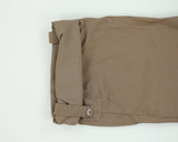 Vintage The North Face Khaki Women's Low-Rise Wide Leg Canvas Hiking Trousers - W27 L31