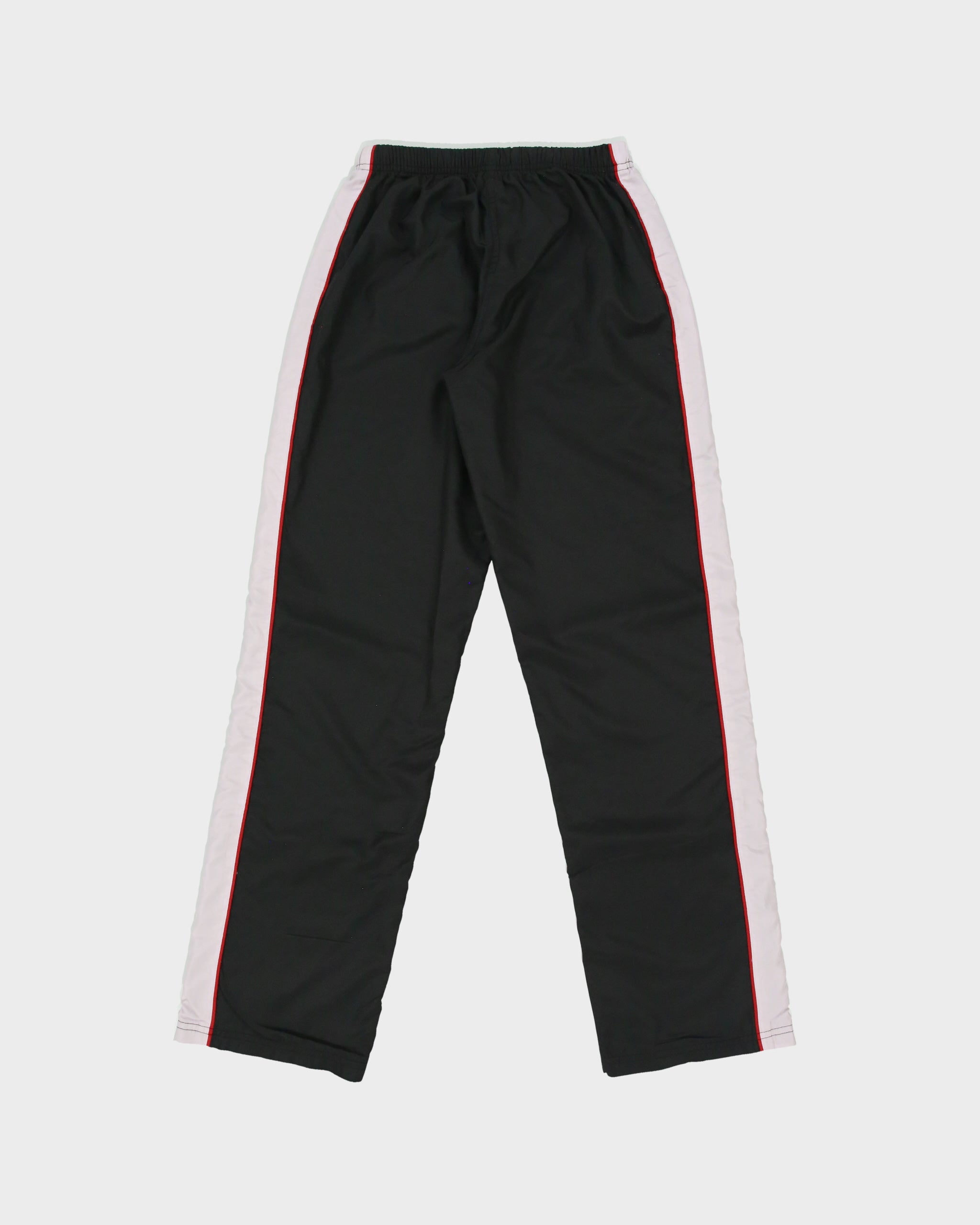 Vintage Y2K 00s Kappa Women's Soft Shell Taped Straight Leg Tracksuit Bottoms - S