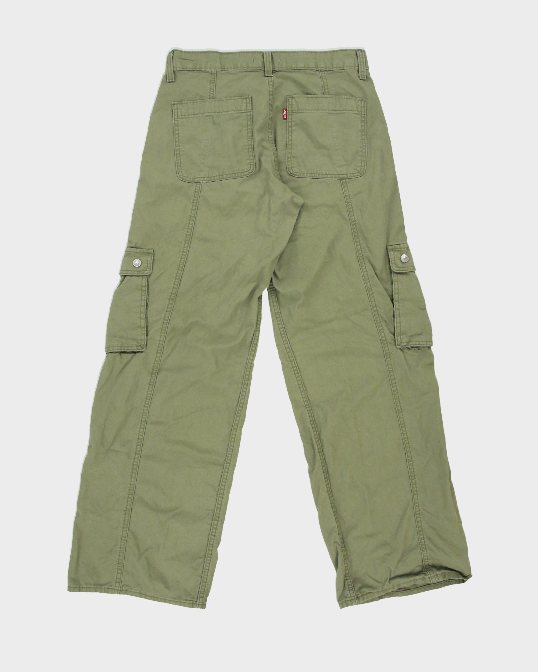 Vintage Y2K 00s Levi's 'Super Low Cargo' Multi Pocket Trousers - W31 L30