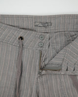 Vintage Y2K 00s Prana Women's Low Rise Striped Relaxed Fit Bootcut Trousers - W32 L32