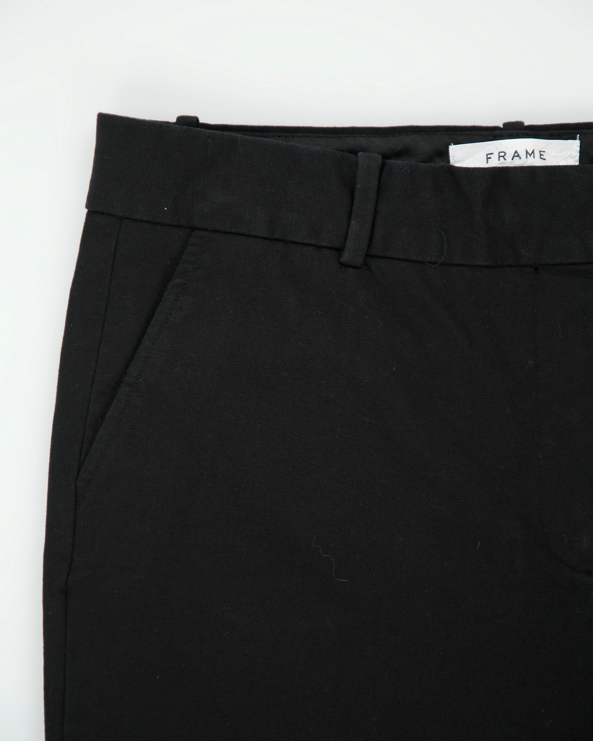 Frame 'Le Crop Mini Boot' Women's Mid Rise Bootcut Trousers - W33 L26