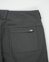 Vintage The North Face Women's Low Rise Charcoal Straight Leg Canvas Denim Trousers - W32 L32