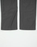 Vintage The North Face Women's Low Rise Charcoal Straight Leg Canvas Denim Trousers - W32 L32