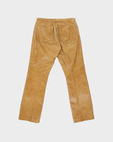 Vintage Y2K 00s Gap Cropped Bootcut Leather Trousers - W28 L27