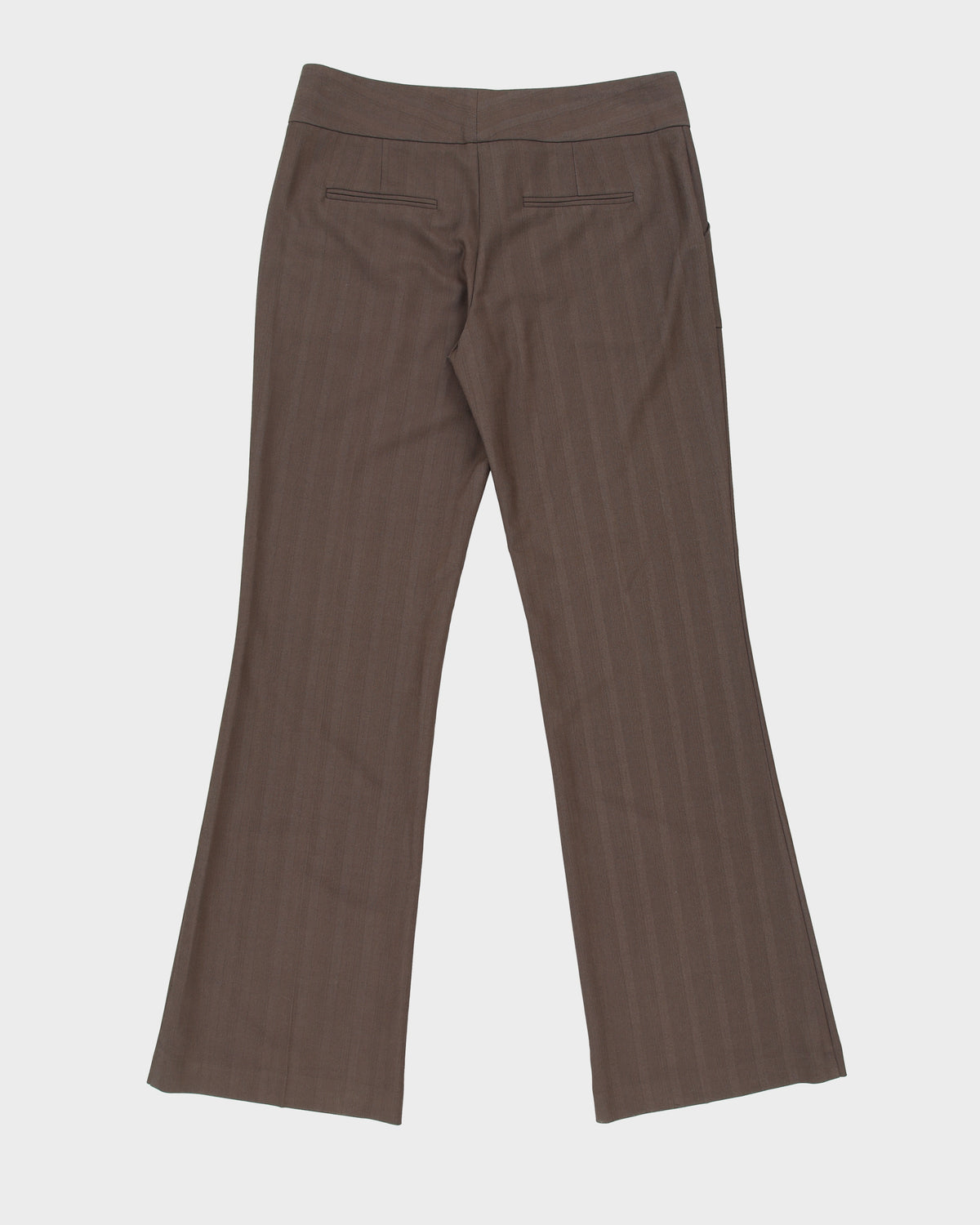 Vintage Y2K 00s Tommy Hilfiger Striped Mid Rise Bootcut Trousers - W32 L32