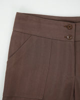 Vintage Y2K 00s Tommy Hilfiger Striped Mid Rise Bootcut Trousers - W32 L32