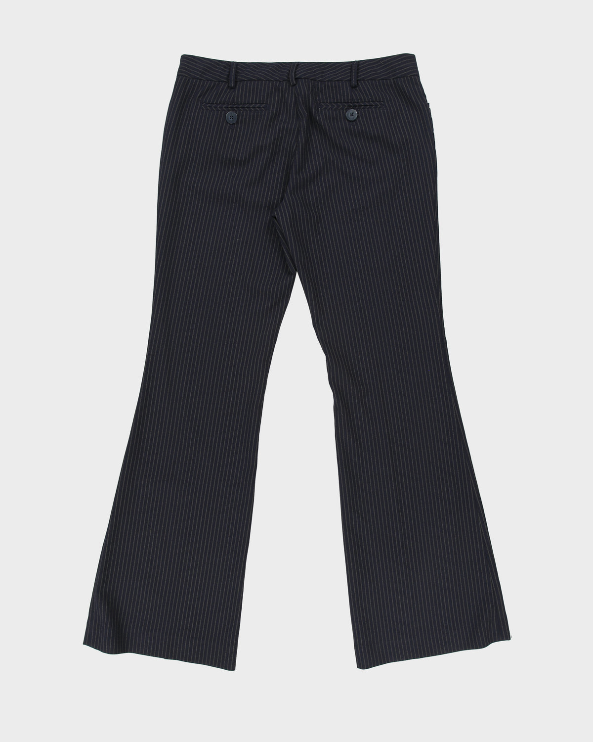 Vintage Y2K 00s Talula Pin Stripe Low Rise Bootcut Trousers - W33 L31