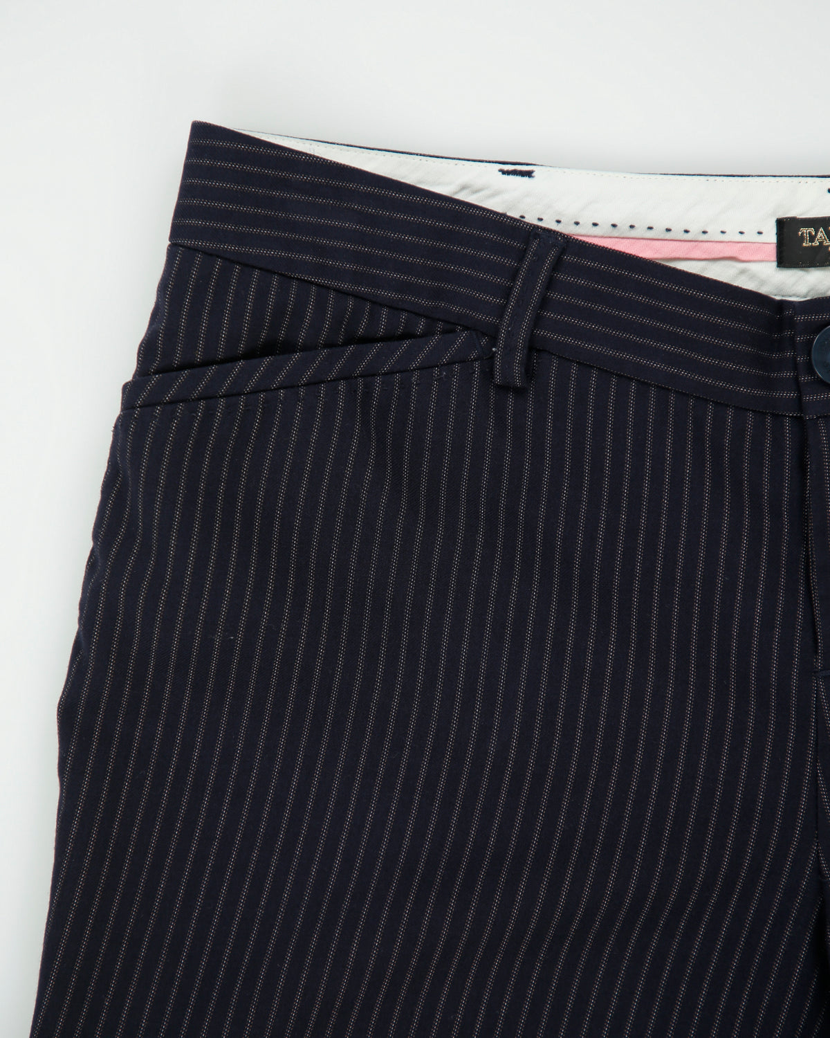Vintage Y2K 00s Talula Pin Stripe Low Rise Bootcut Trousers - W33 L31