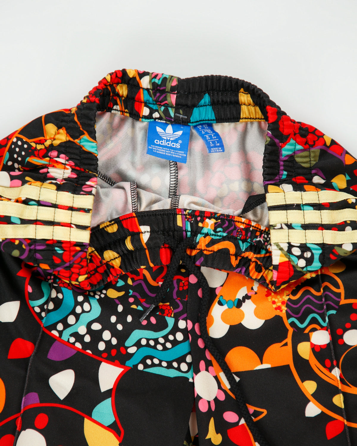 Adidas Originals x Farm Rio Women's Maracatu Firebird Skinny Fit Zip Cuff Tracksuit Bottoms - XS