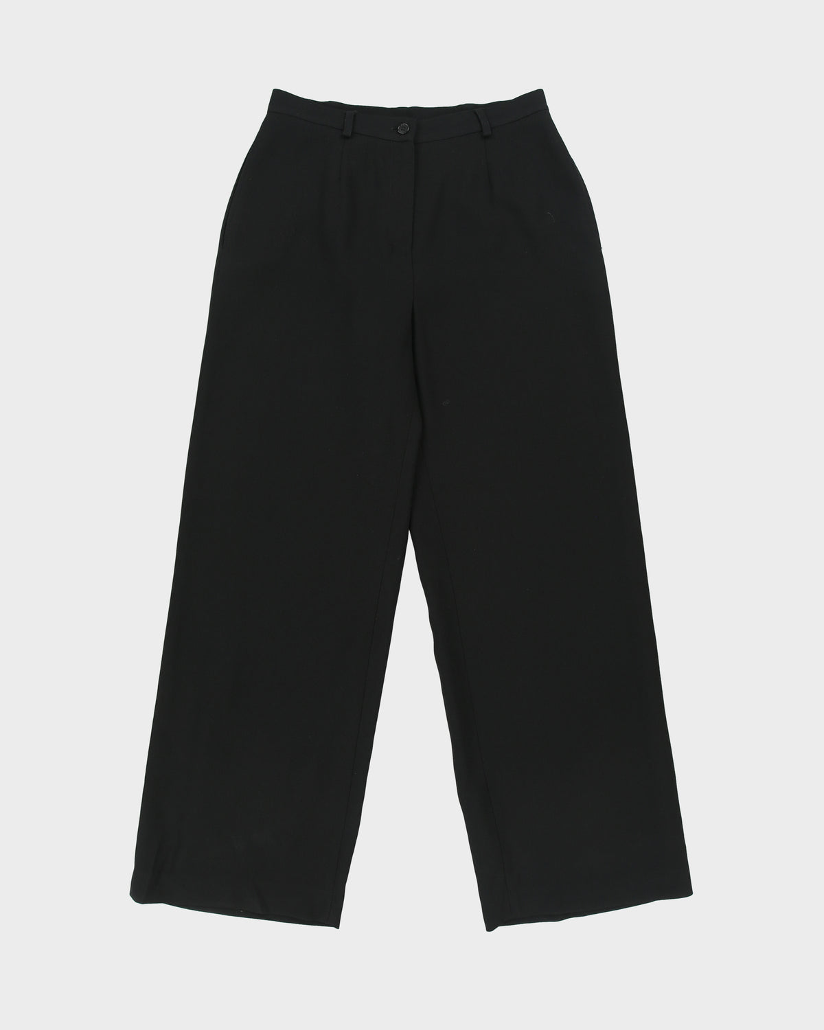 Vintage Y2K 00s Lauren Ralph Lauren LRL Women's High Rise Relaxed Fit Wide Leg Trousers - W28 L30