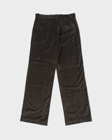 Circolo 1901 Women's Bolla Velour Mid Rise Velour Bootcut Trousers - W30 L31