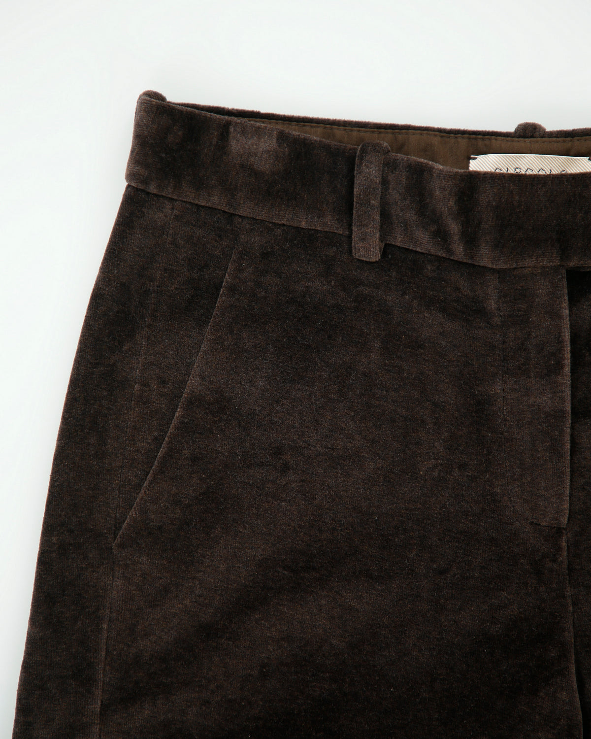 Circolo 1901 Women's Bolla Velour Mid Rise Velour Bootcut Trousers - W30 L31