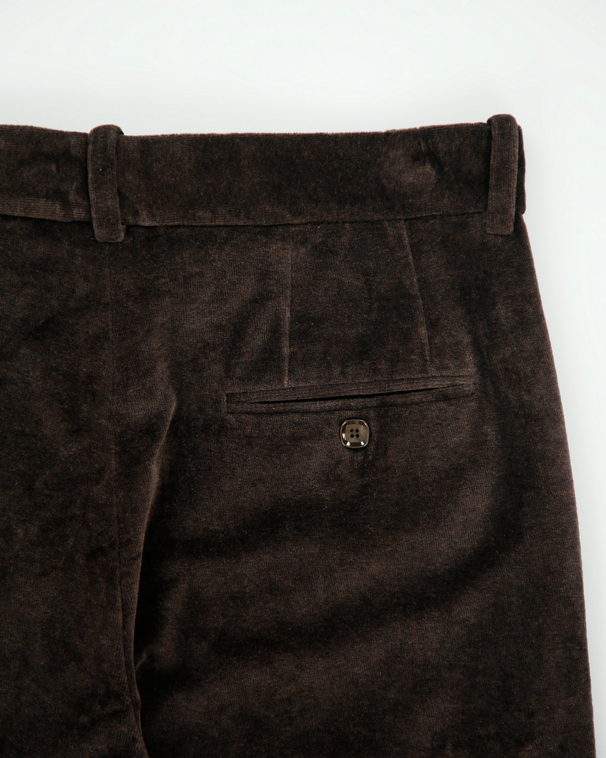 Circolo 1901 Women's Bolla Velour Mid Rise Velour Bootcut Trousers - W30 L31
