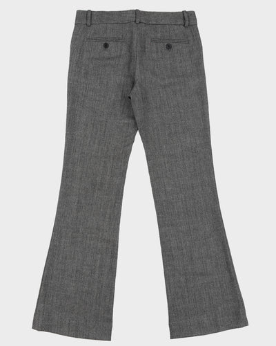 Theory Women's Grey Wool Suit Trousers - W31