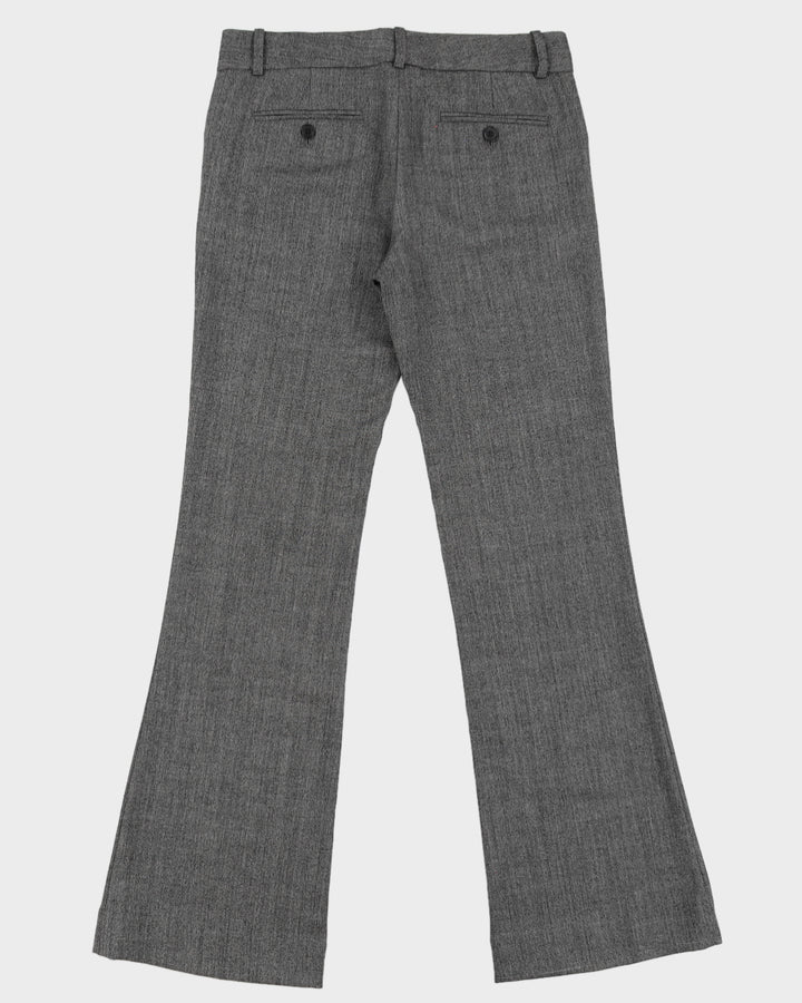 Theory Women's Grey Wool Suit Trousers - W31