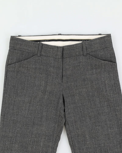 Theory Women's Grey Wool Suit Trousers - W31