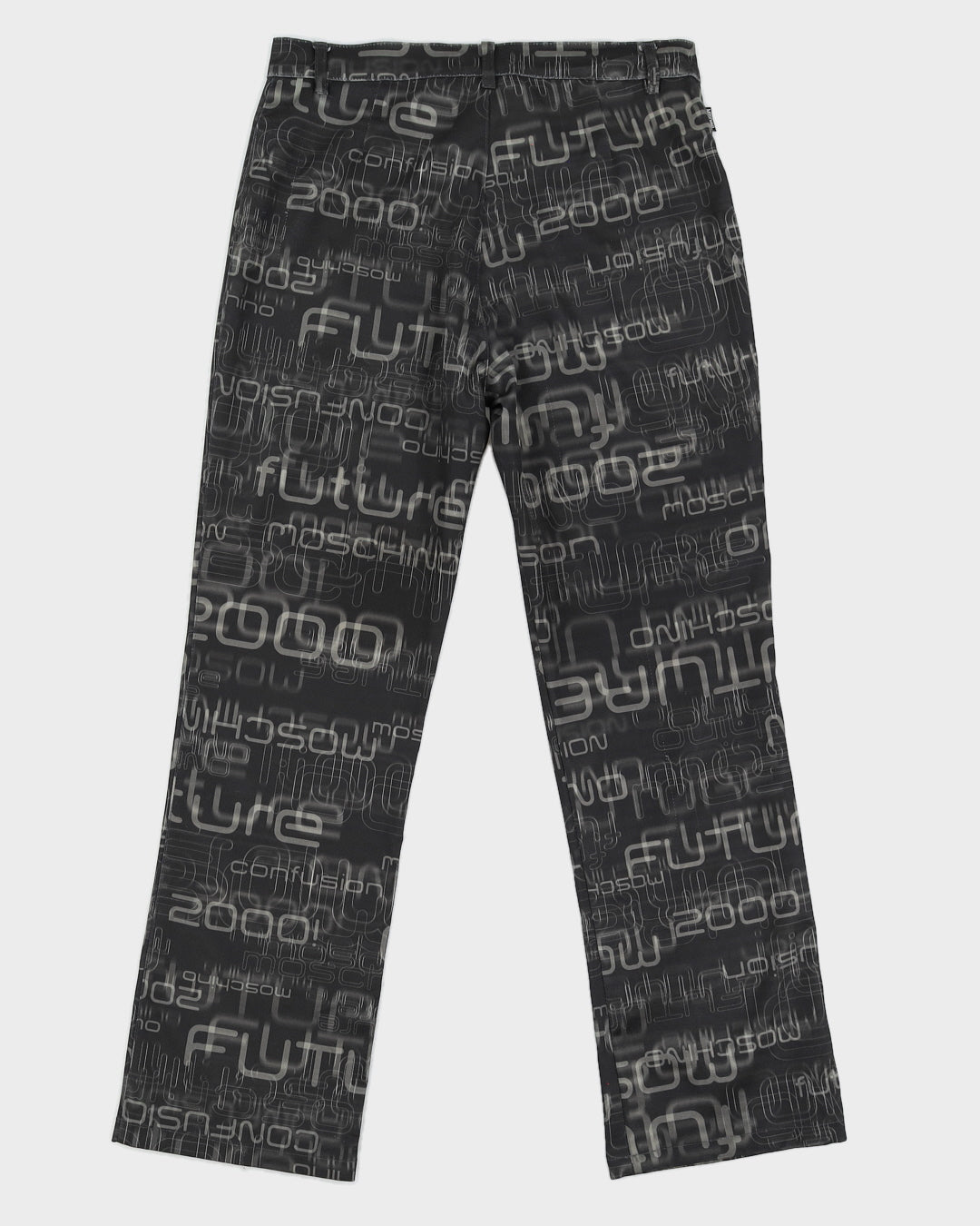 Y2K 00s Moschino Jeans Future 2000 Trousers - W30