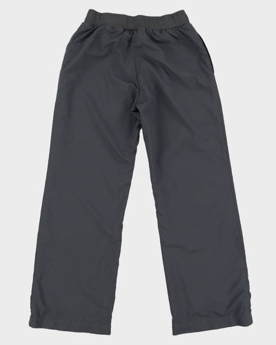 Y2K 00s Nike Grey Swoosh Tracksuit Bottoms - XS