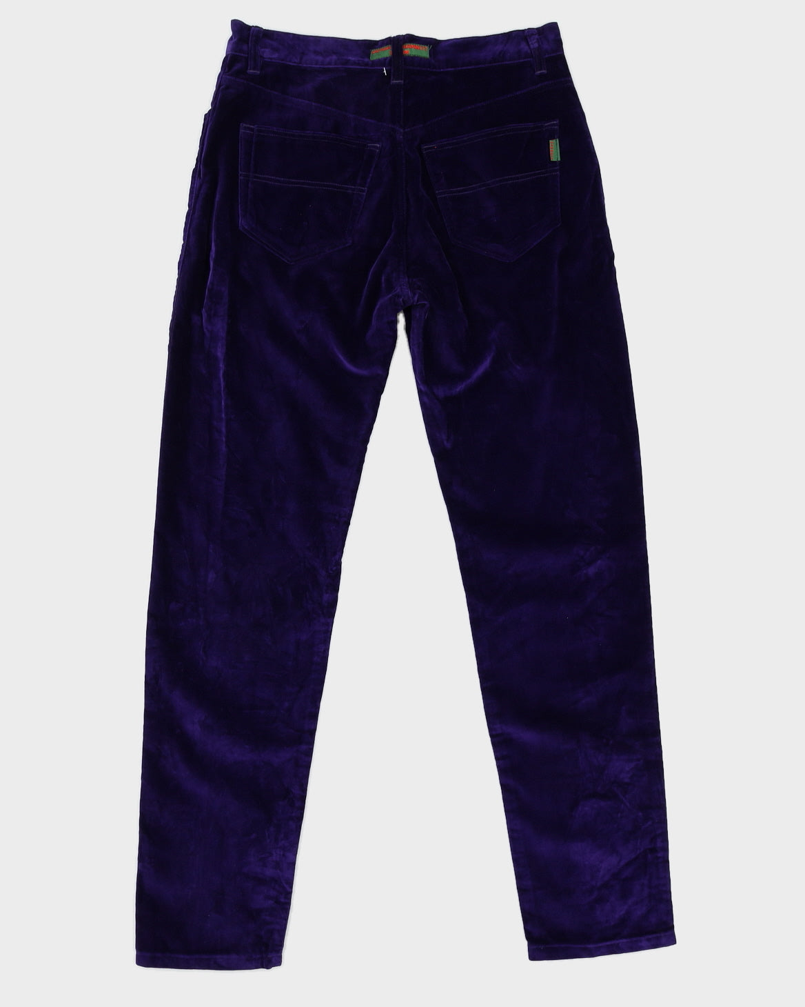 Vintage 90s Katharine Hamnett Purple Cord Trousers - W32 L32