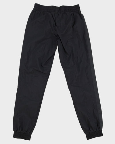 Black Adidas Nylon Trousers - S