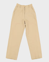 Vintage 80s Pierre Balmain Beige Trousers - W24 L28