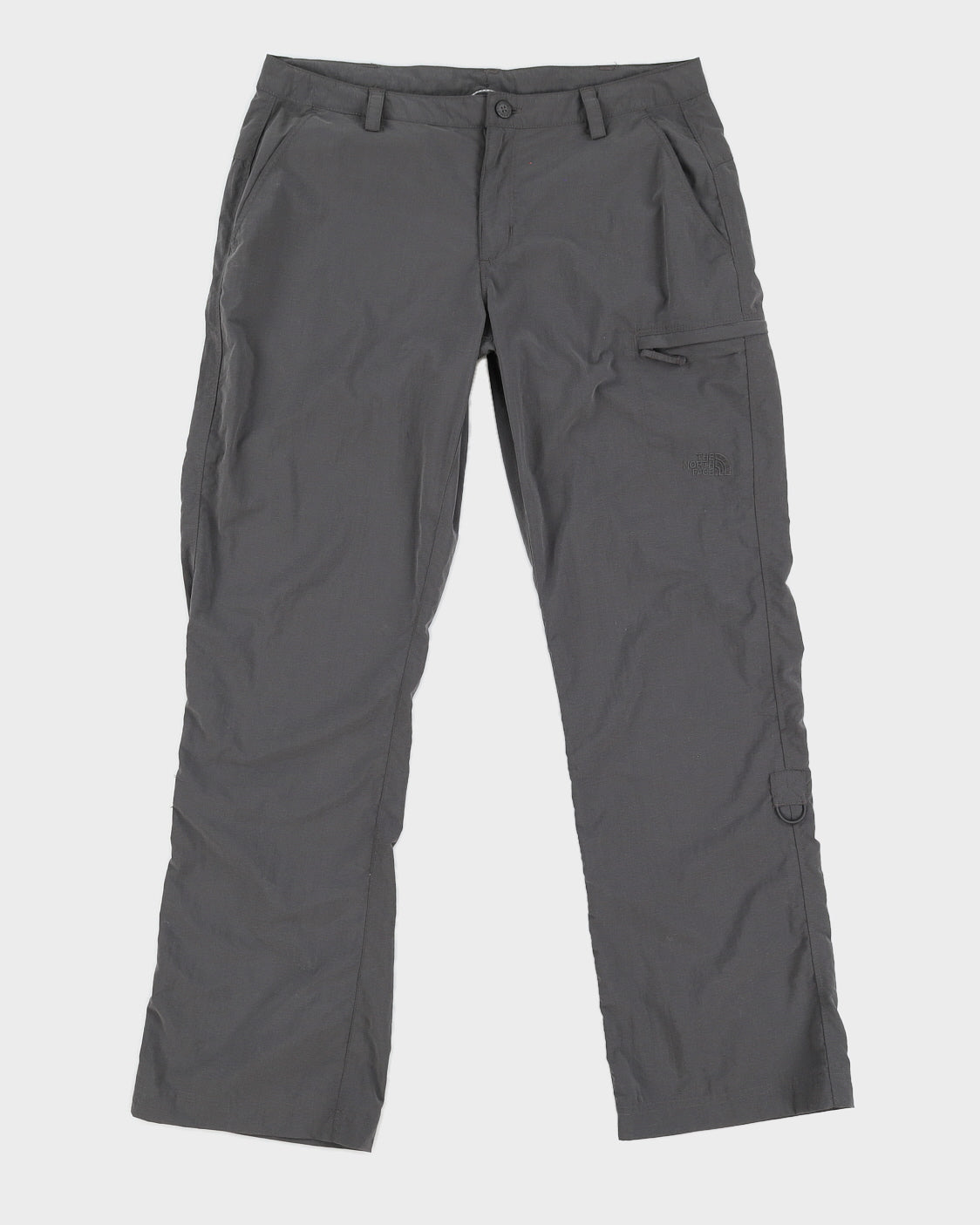 00s The North Face Grey Nylon Trousers - W32 L30