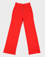 Deadstock 1970s Red Trousers - XS