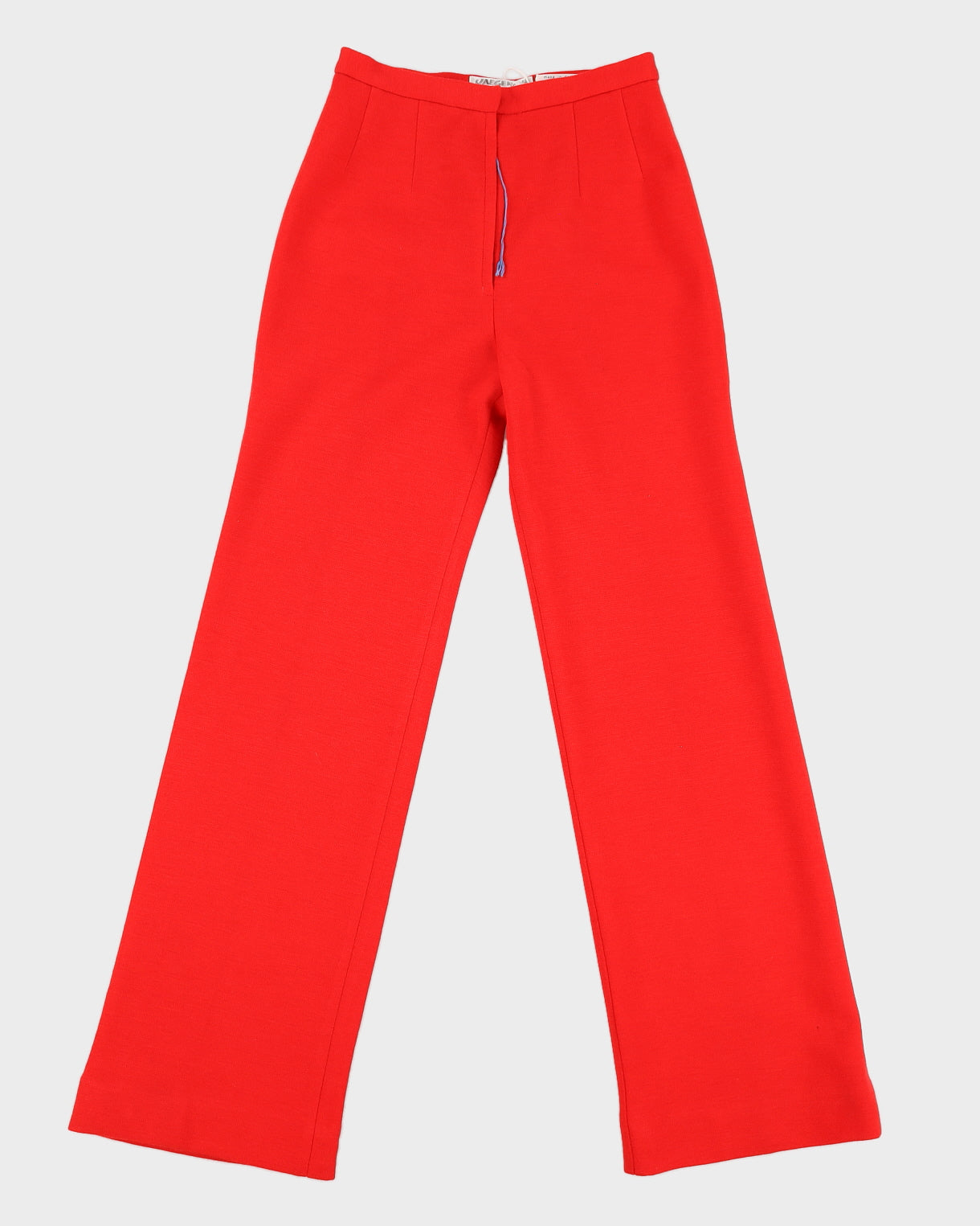 Deadstock 1970s Red Trousers - XS