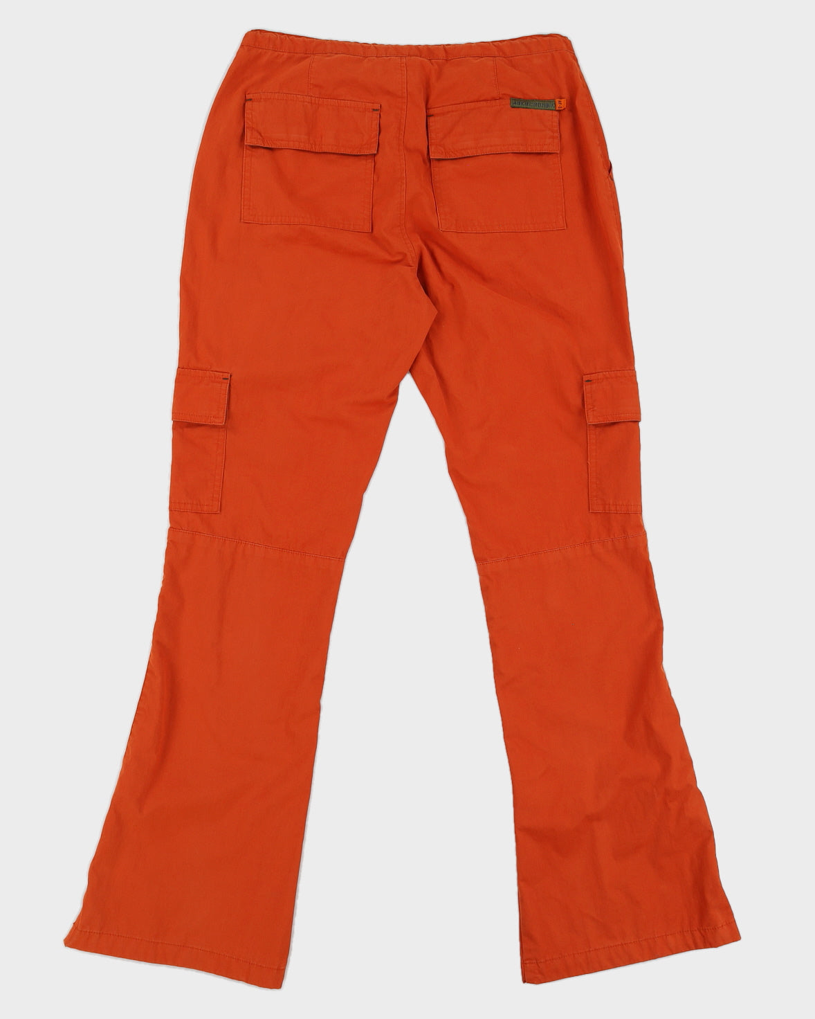 Y2K 00s Orange Women's Toggle Trousers - S