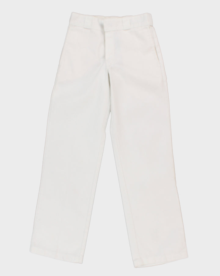 Dickies 874 Original Fit White Trousers - W26 L31