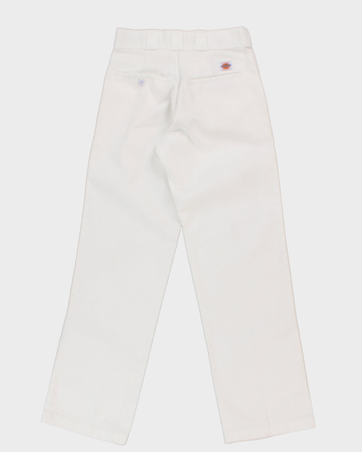 Dickies 874 Original Fit White Trousers - W26 L31
