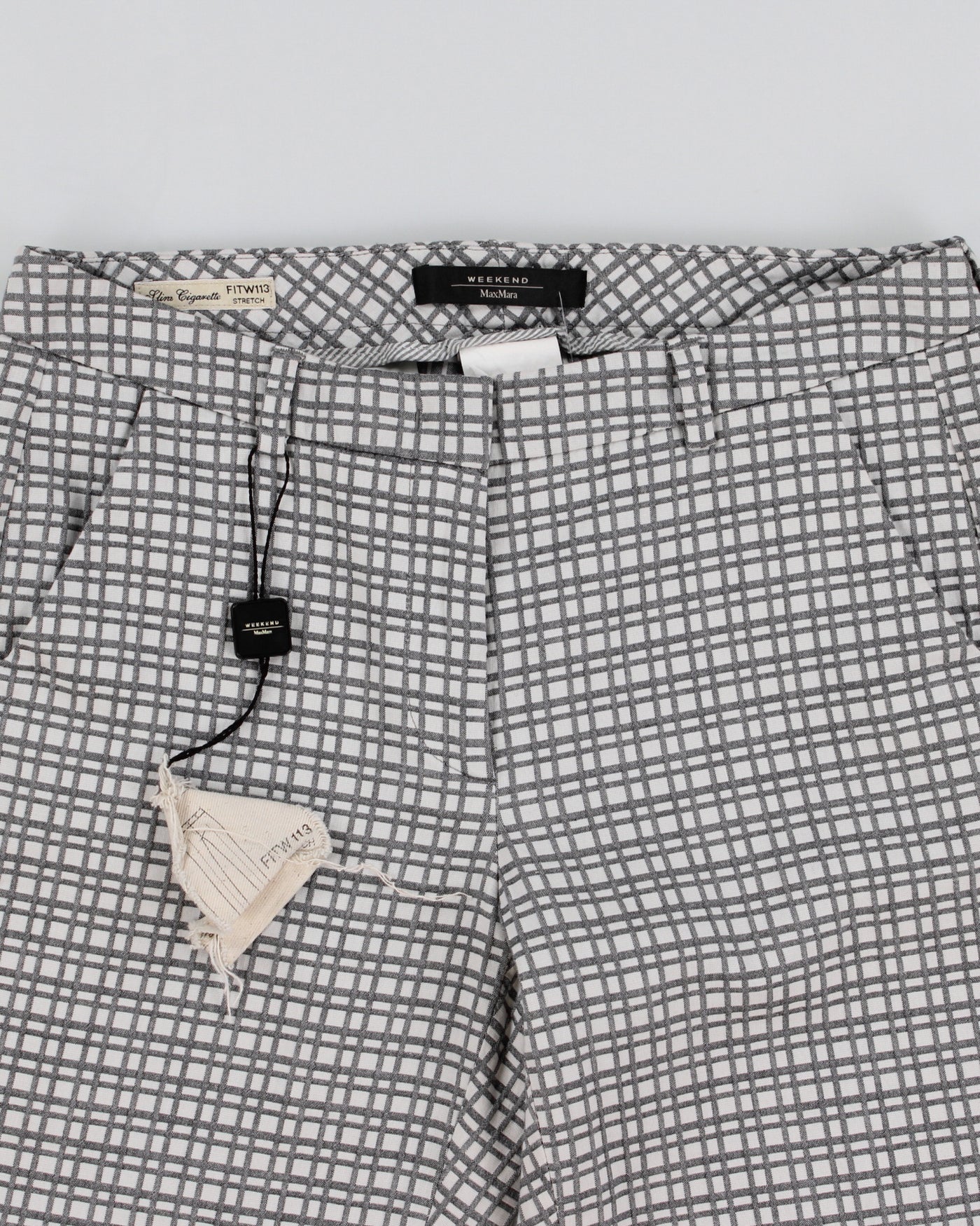 Weekend By Max Mara Slim Cigarette Trousers - W28 L26
