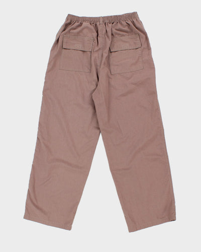 Y2K Brown Cargo Trousers - W30