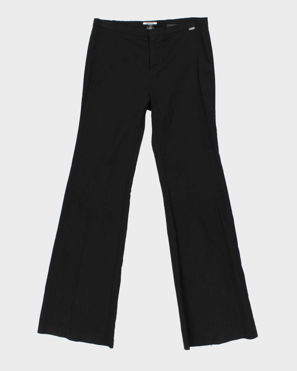Y2K 00s Guess Black Trousers - W32 L32
