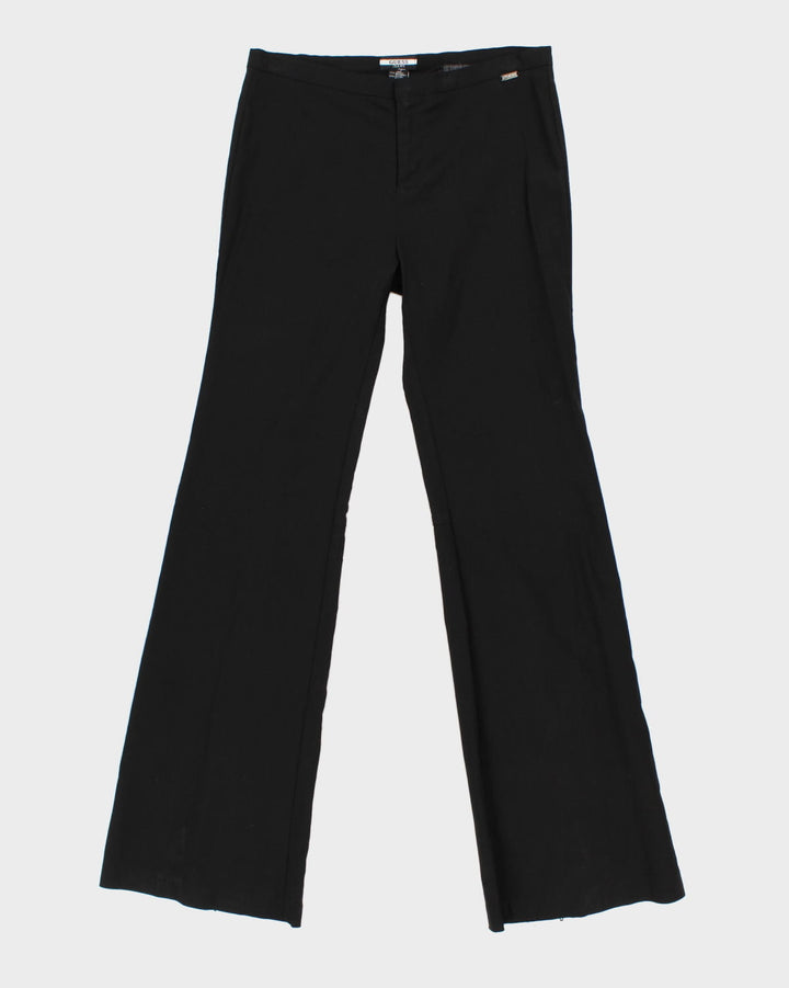 Y2K 00s Guess Black Trousers - W32 L32