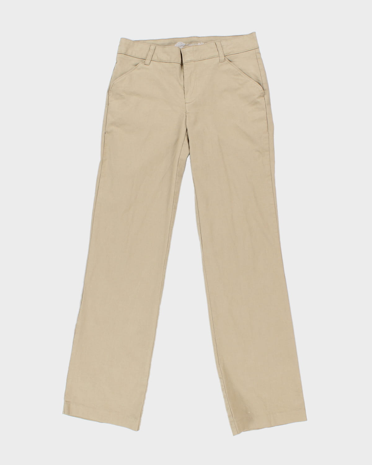 Dickies Women's Relaxed Fit Beige Trousers - W30 L31