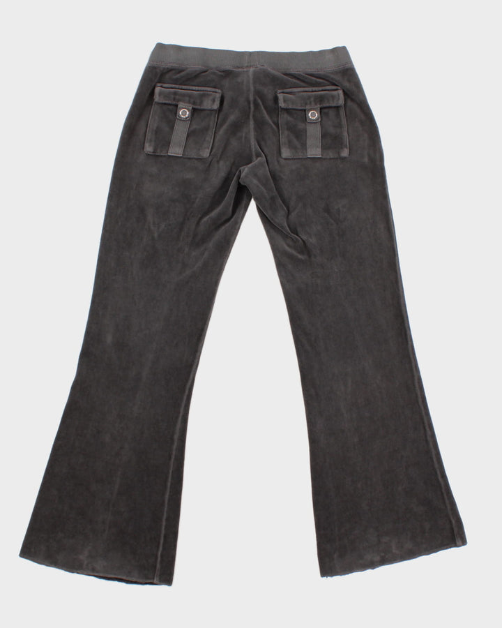 Y2K 00s Juicy Couture Velour Tracksuit Bottoms - W34 L30