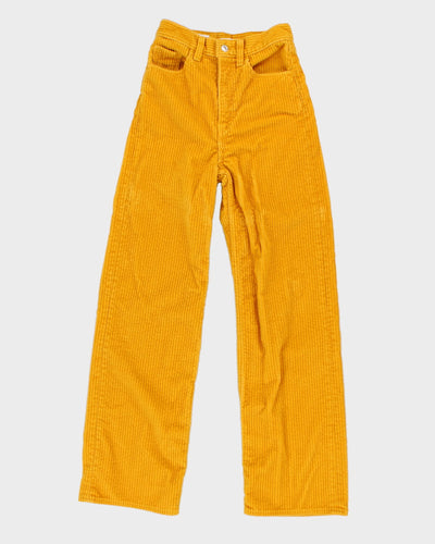 Levi's x The Simpsons Yellow Corduroy Trousers - W24 L28