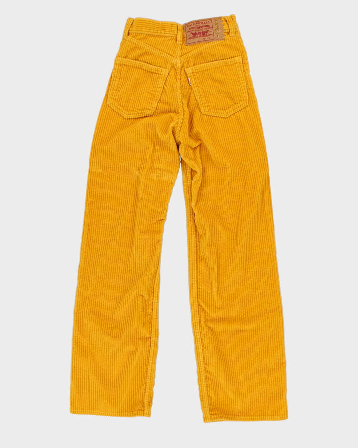 Levi's x The Simpsons Yellow Corduroy Trousers - W24 L28