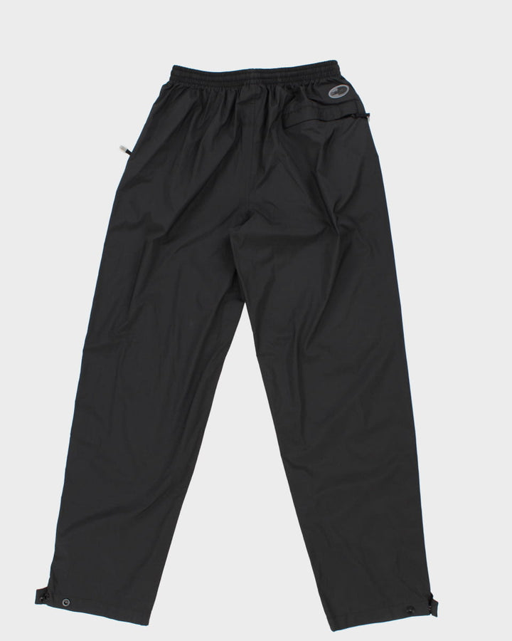 Vintage Wo's 90's Black Adidas Track Bottoms - S