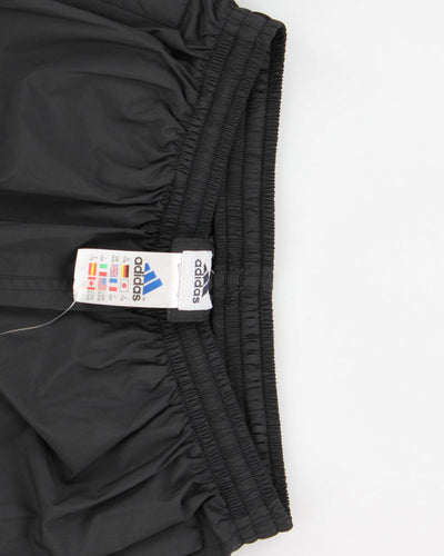 Vintage Wo's 90's Black Adidas Track Bottoms - S